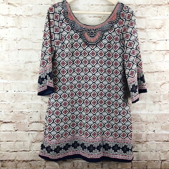 Harper beaded tunic dress   - Picture 4 of 8